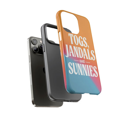 "Togs, Jandals and Sunnies" Mobile Phone Case
