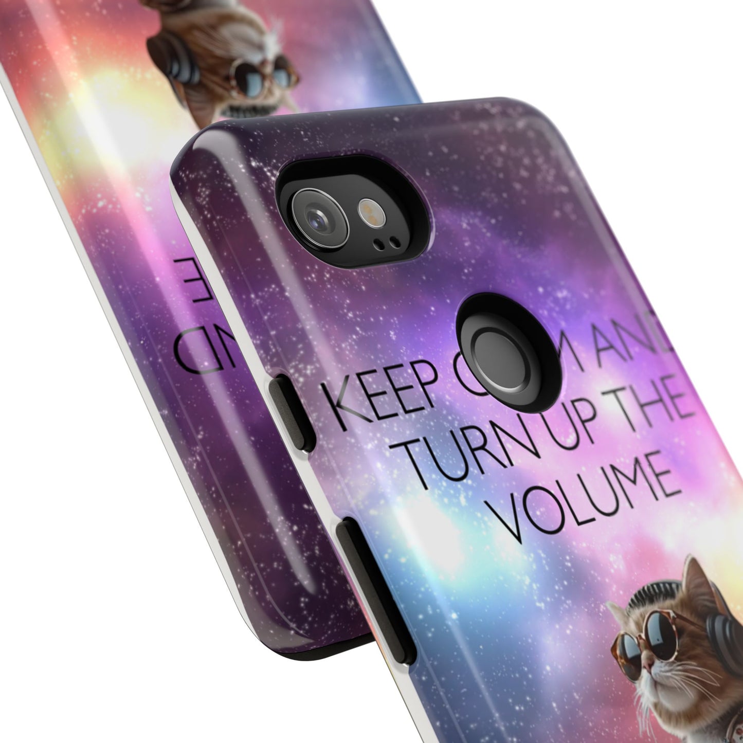 "Keep calm and turn up the Volume" Mobile Phone Case (mix)