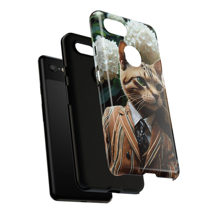 "The Feline Aristocrat" Mobile Phone Case