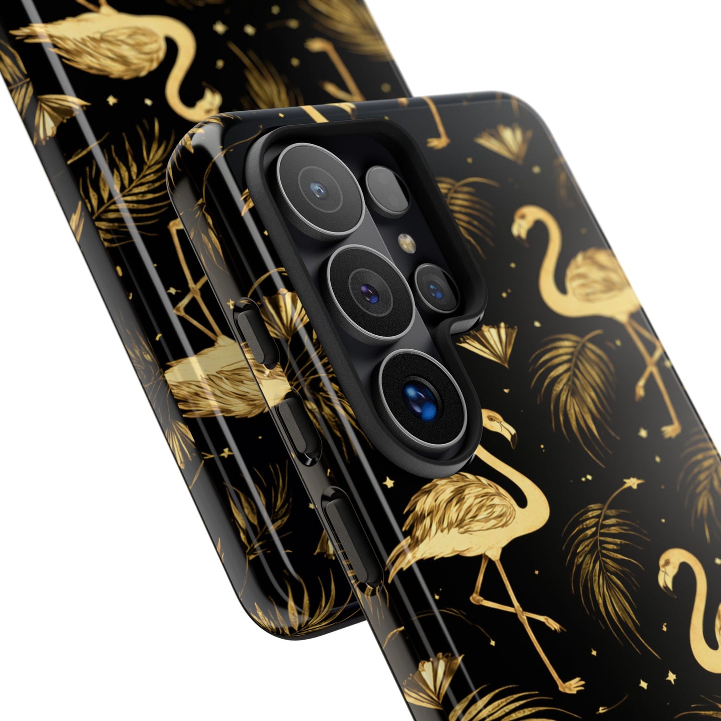 "Gold Flamingo" Mobile Phone Case