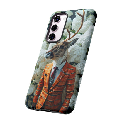 "The Stag" Mobile Phone Case (orange)