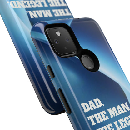 "Dad.  The Man.  The Legend" Mobile Phone Case (red)