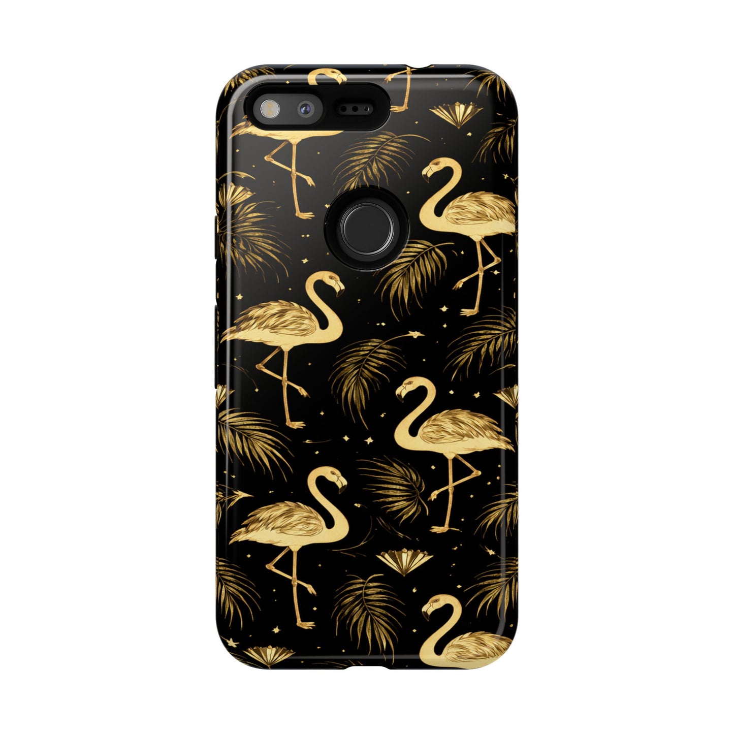 "Gold Flamingo" Mobile Phone Case