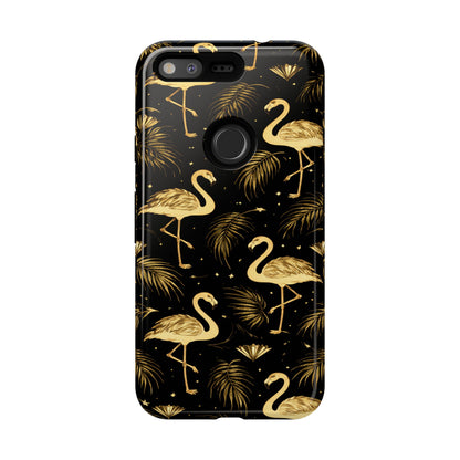 "Gold Flamingo" Mobile Phone Case