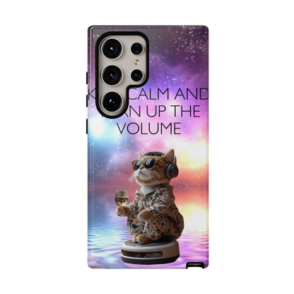 "Keep calm and turn up the Volume" Mobile Phone Case (mix)