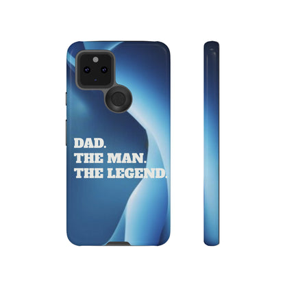 "Dad.  The Man.  The Legend" Mobile Phone Case (red)