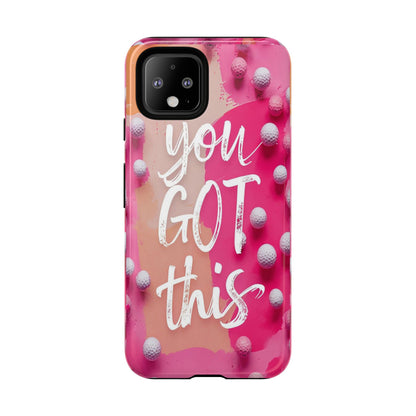 "You got This" (golf edition) Mobile Phone Case (pink)