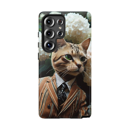 "The Feline Aristocrat" Mobile Phone Case