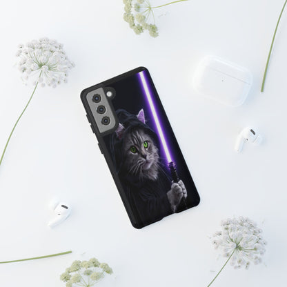 "Jedi Whisker" Mobile Phone Case (purple)