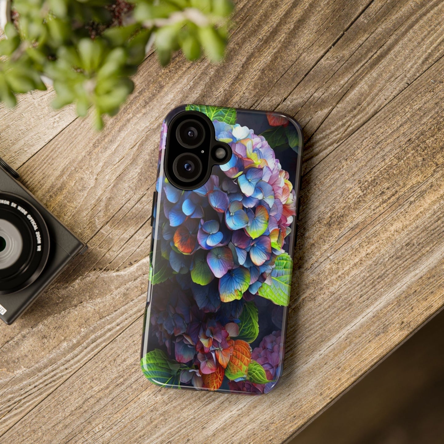 "Blue Mood, Bloom Mood" Mobile Phone Case