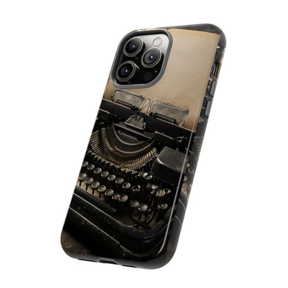 "Fade in. A Writer at the Cusp of Genius" Mobile Phone Case