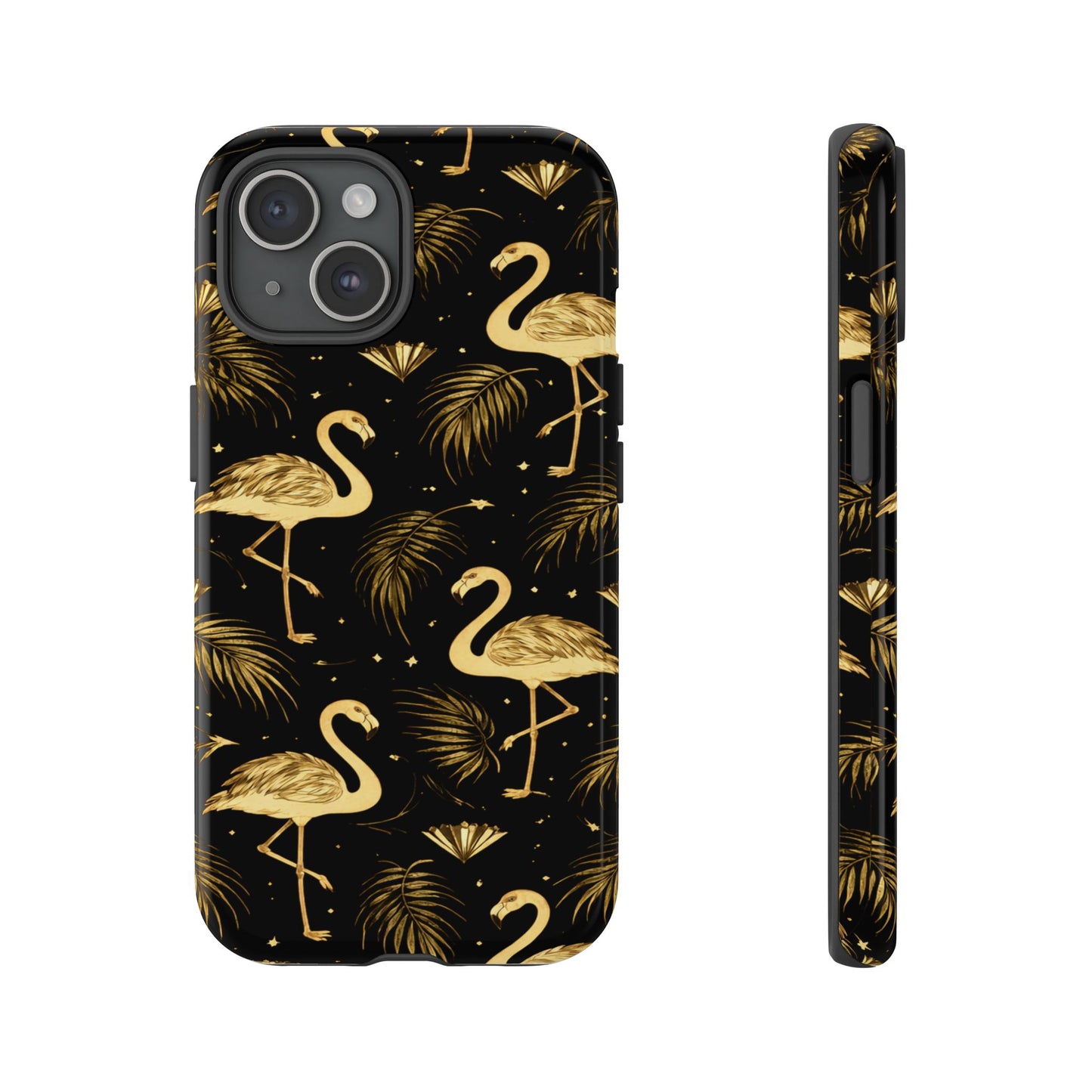 "Gold Flamingo" Mobile Phone Case