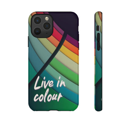 "Live in Colour" Mobile Phone Case