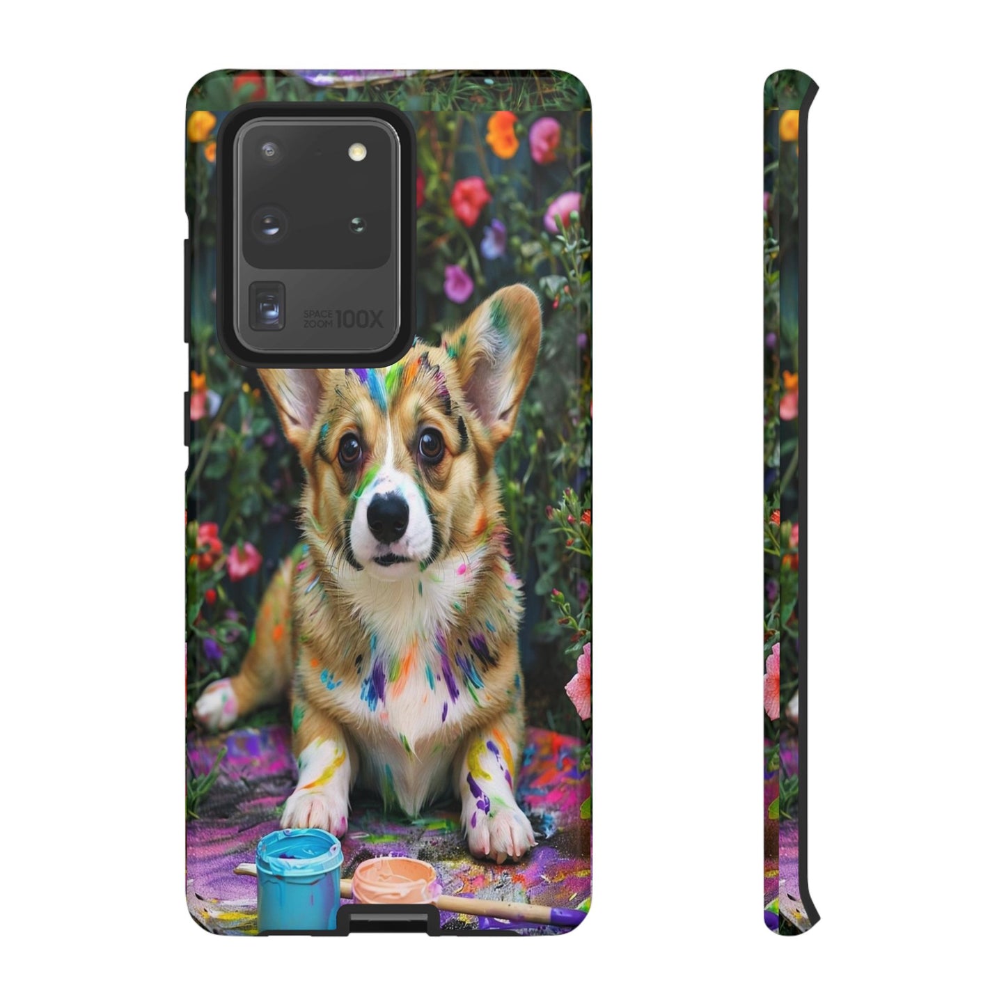 "Paint It Corgi" Mobile Phone Case