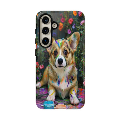 "Paint It Corgi" Mobile Phone Case