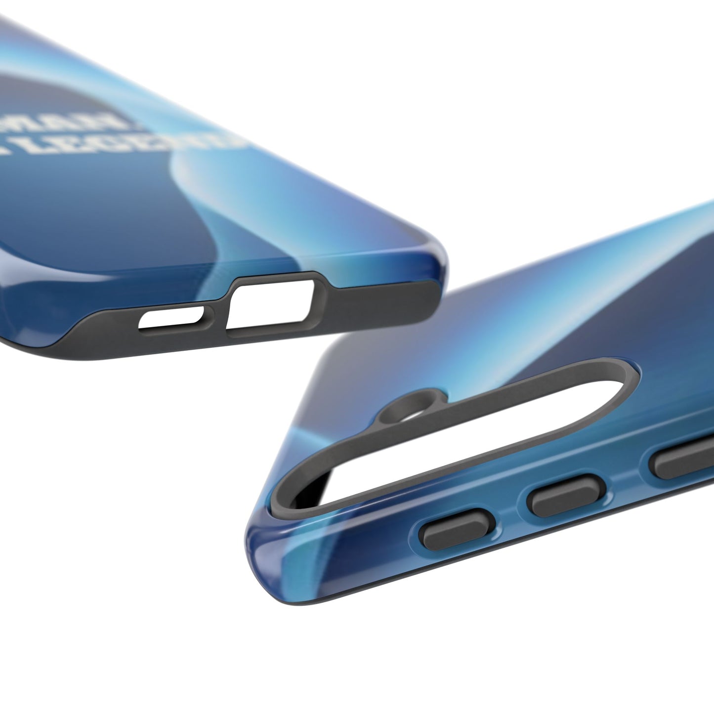 "Dad.  The Man.  The Legend" Mobile Phone Case (blue)
