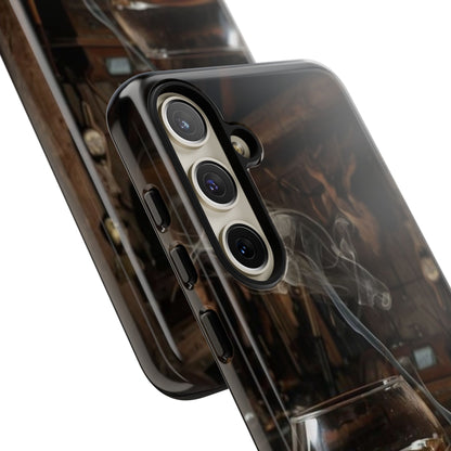 "Hot Whiskey and Cigar" Mobile Phone Case