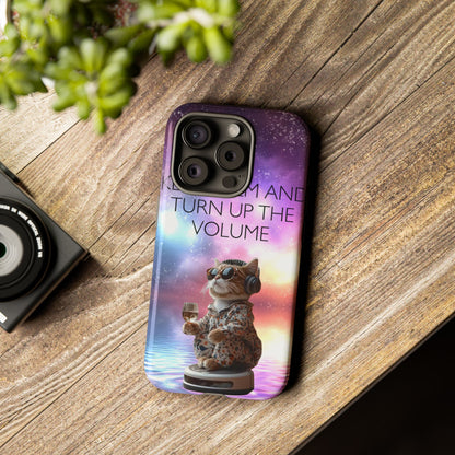"Keep calm and turn up the Volume" Mobile Phone Case (mix)