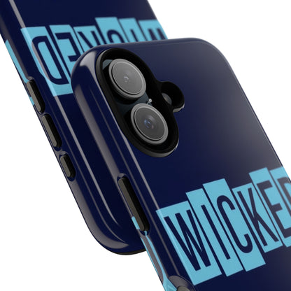 "Wicked" Mobile Phone Case (blue)