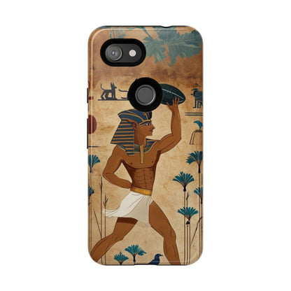 "Tutankhaman Takes the Pass" Mobile Phone Case