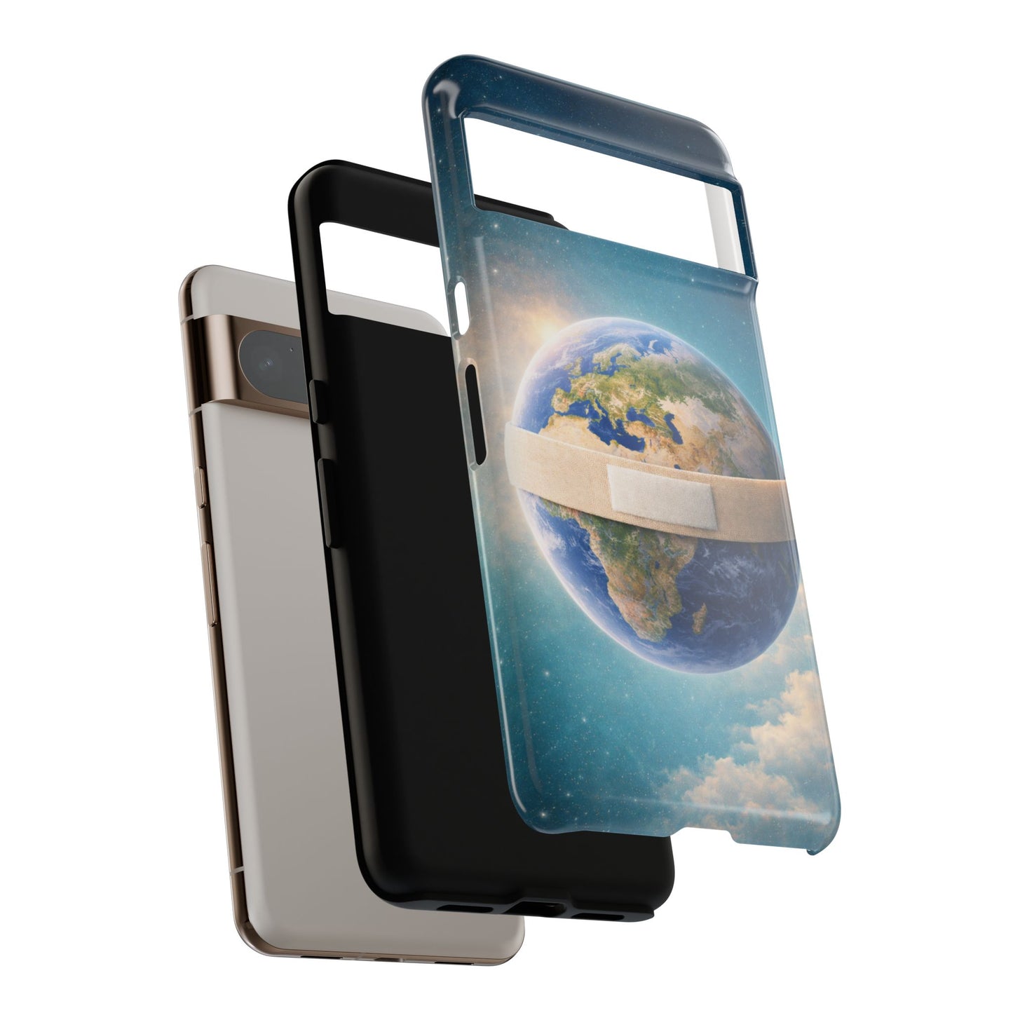 Earth Band Tough Case — Protective Planet Phone Case with Global Design