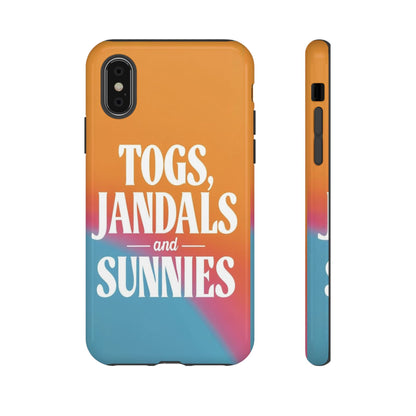"Togs, Jandals and Sunnies" Mobile Phone Case