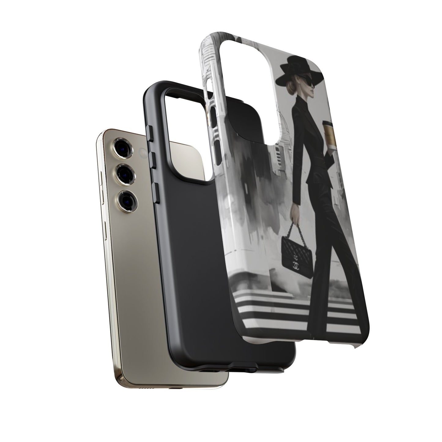 "Chic City Stroll" Mobile Phone Case