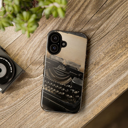 "Fade in. A Writer at the Cusp of Genius" Mobile Phone Case