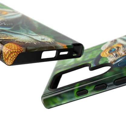 "Bearded Dragon - Jungle Beats" Mobile Phone Case