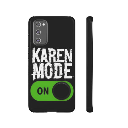 "Karen Mode On" Mobile Phone Case (green)