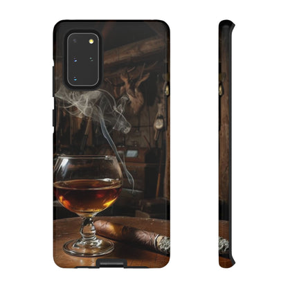 "Hot Whiskey and Cigar" Mobile Phone Case