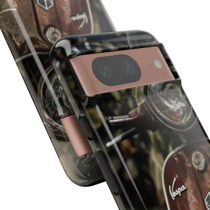 "Vespa. Old Soul, Full Tank" Mobile Phone Case