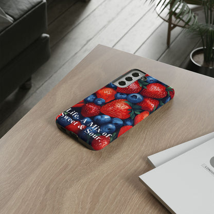 "Life. A Mix of Sweet and Sour" Mobile Phone Case