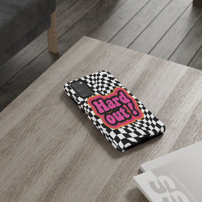 "Hard Out" Mobile Phone Case (pink)