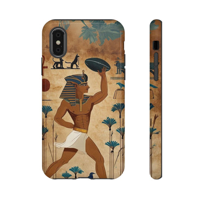 "Tutankhaman Takes the Pass" Mobile Phone Case