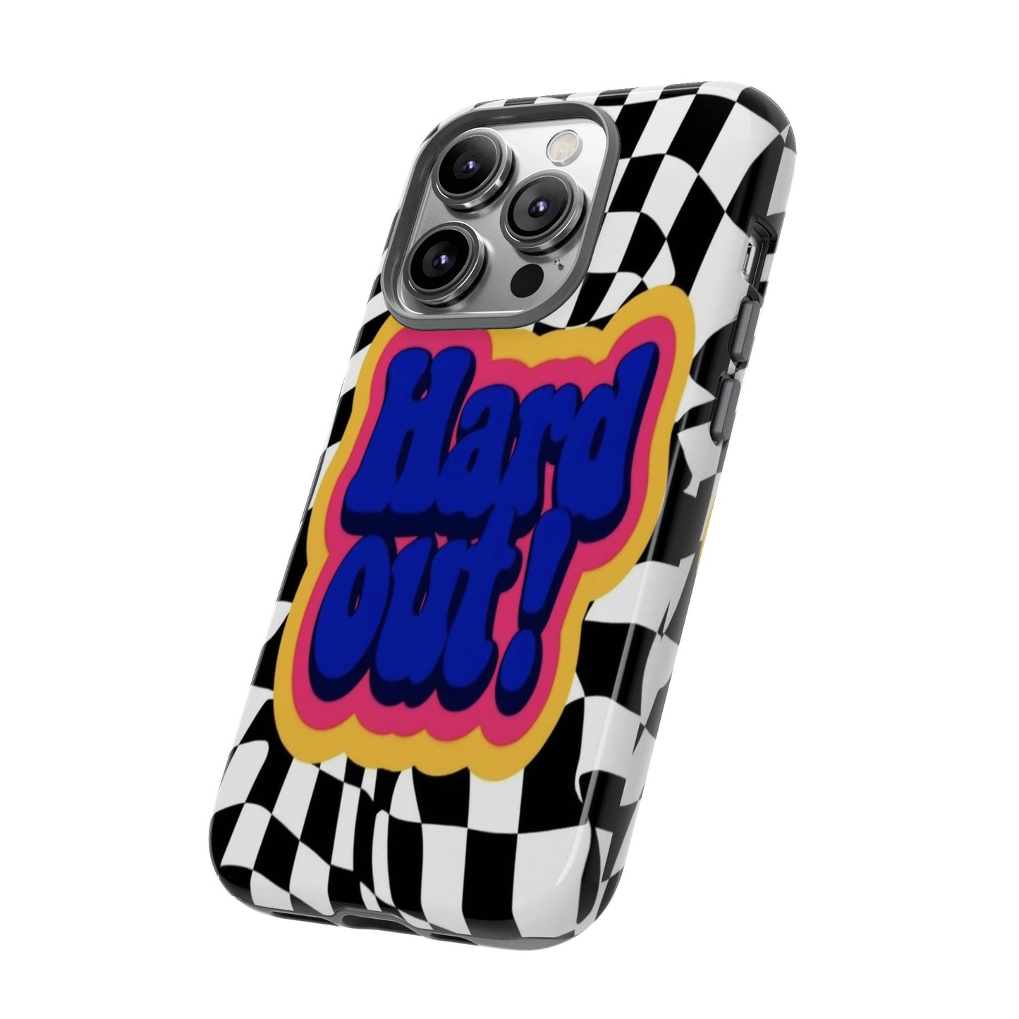 "Hard Out" Mobile Phone Case (blue)