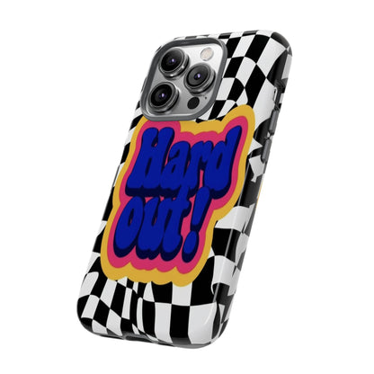 "Hard Out" Mobile Phone Case (blue)