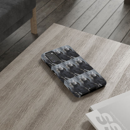 "Paws of Reflection" Mobile Phone Case