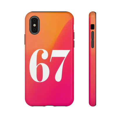 "67" Mobile Phone Case
