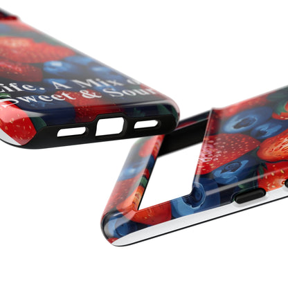 "Life. A Mix of Sweet and Sour" Mobile Phone Case