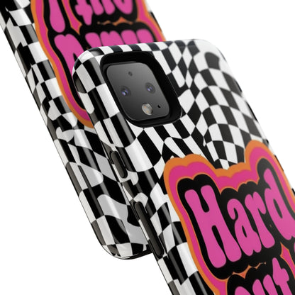 "Hard Out" Mobile Phone Case (pink)