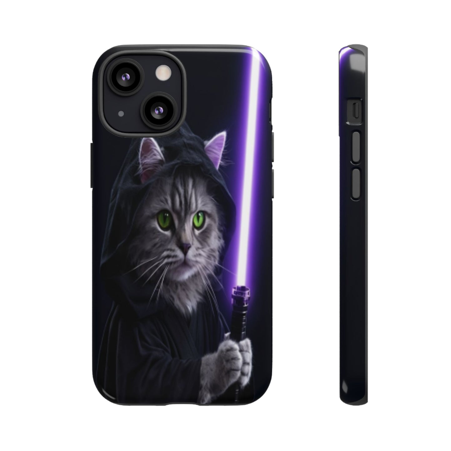 "Jedi Whisker" Mobile Phone Case (purple)
