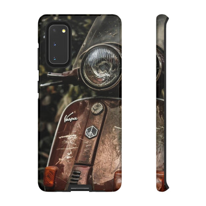 "Vespa. Old Soul, Full Tank" Mobile Phone Case