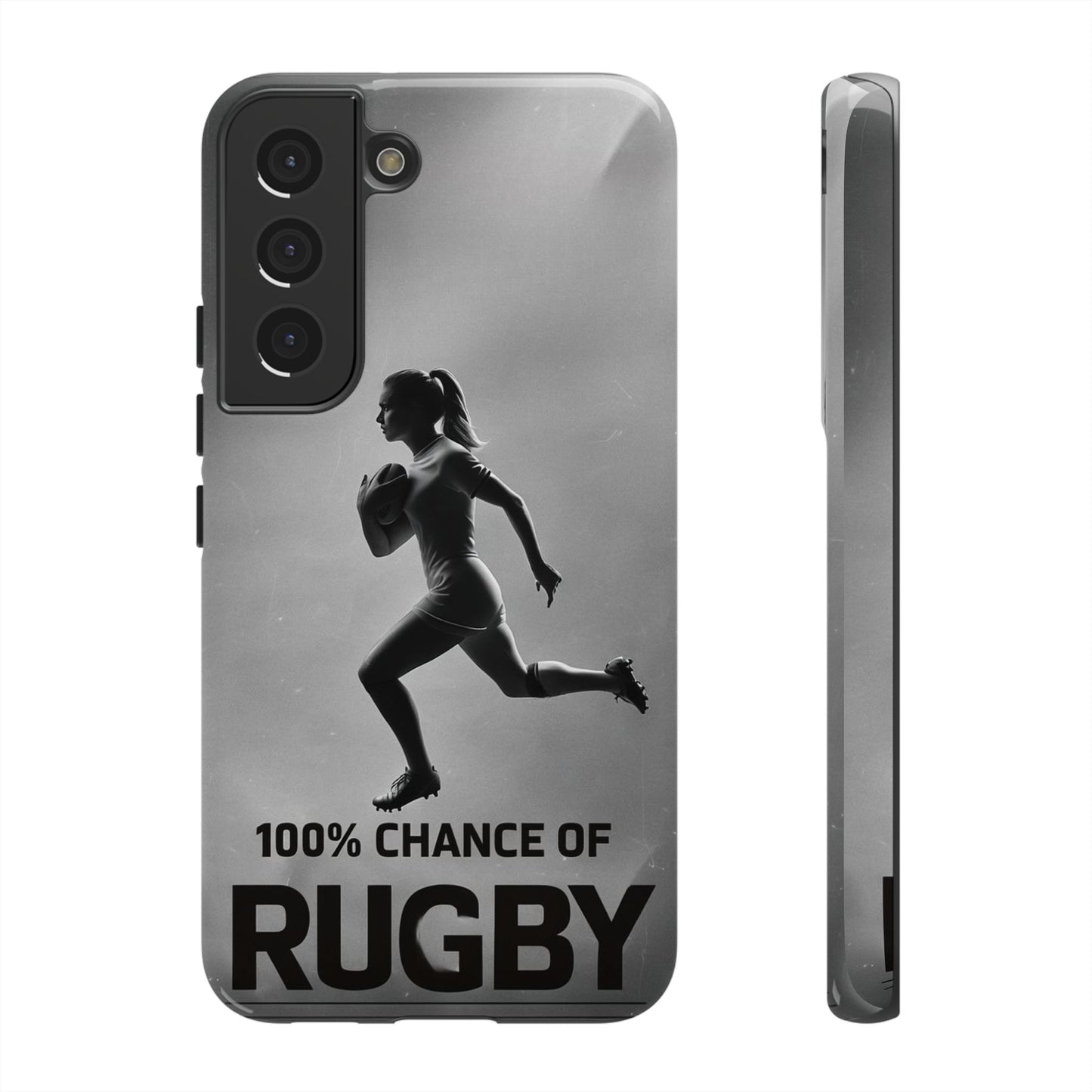 "Rain, Shine, Rugby" Mobile Phone Case