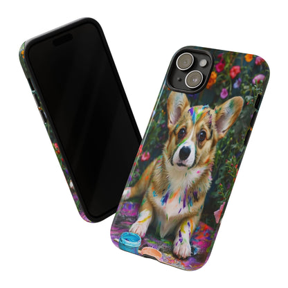 "Paint It Corgi" Mobile Phone Case
