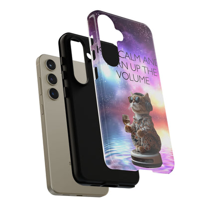 "Keep calm and turn up the Volume" Mobile Phone Case (mix)