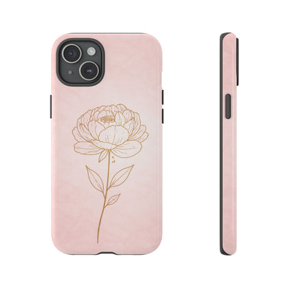 "Blush Peony" Mobile Phone Case