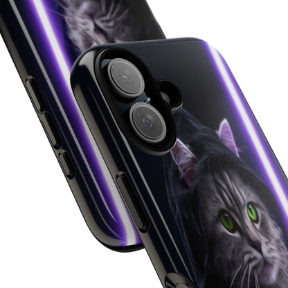 "Jedi Whisker" Mobile Phone Case (purple)