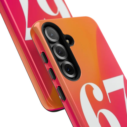 "67" Mobile Phone Case