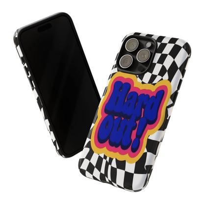 "Hard Out" Mobile Phone Case (blue)